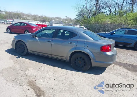 2012 Dodge Avenger Se z USA, uszkodzony, nr VIN 1C3CDZAB4CN206908